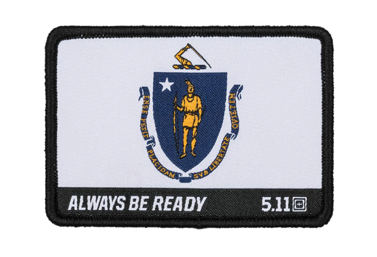 Патч 5.11 MASSACHUSETTS FLAG