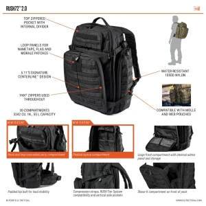 Рюкзак 5.11 RUSH® 72 2.0