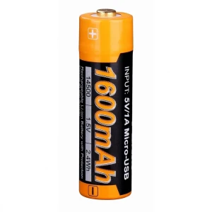Аккумулятор Fenix 14500 ARB-L14-1600U 1,5V с разъемом для USB