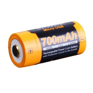 Аккумулятор Fenix 16340 700 UP mAh Li-ion разъемом для USB