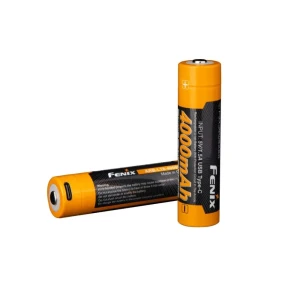 Аккумулятор Fenix 18650 ARB-L18-4000U Rechargeable Li-ion Battery с разъемом для USB
