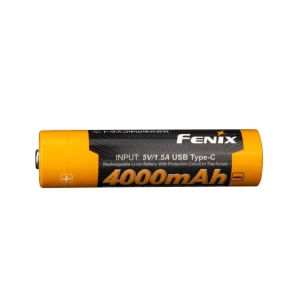 Аккумулятор Fenix 18650 ARB-L18-4000U Rechargeable Li-ion Battery с разъемом для USB