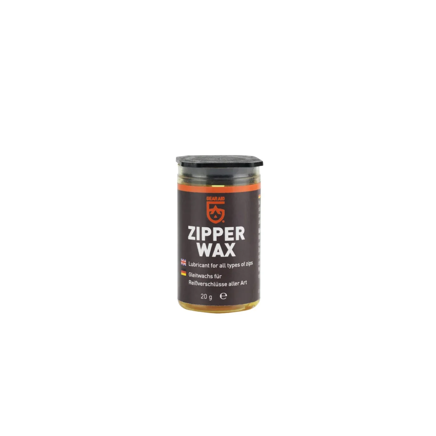 Смазка для молний Gear Aid Zipper Wax 20g in clamshell