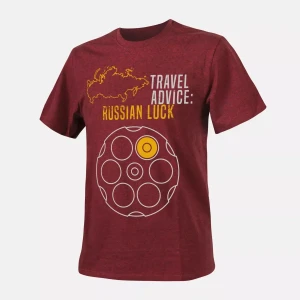 Футболка Helikon-Tex T-Shirt (Travel Advice: Russian Luck)