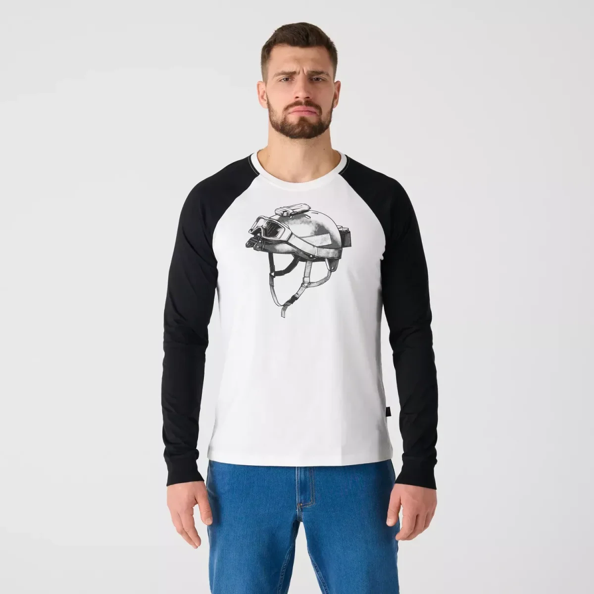 Футболка с длинным рукавом Helikon-Tex T-shirt Long Sleeve (Delta Helmet)