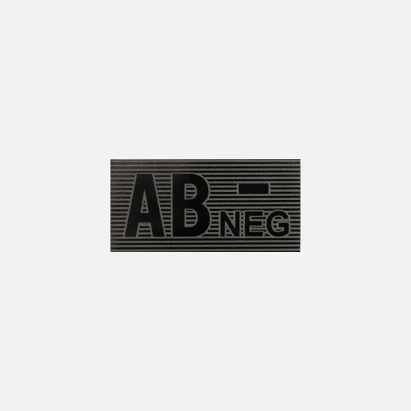Нашивка группы крови AB Rh -