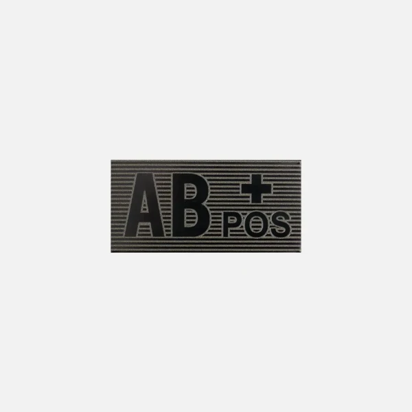 Нашивка группы крови AB Rh+