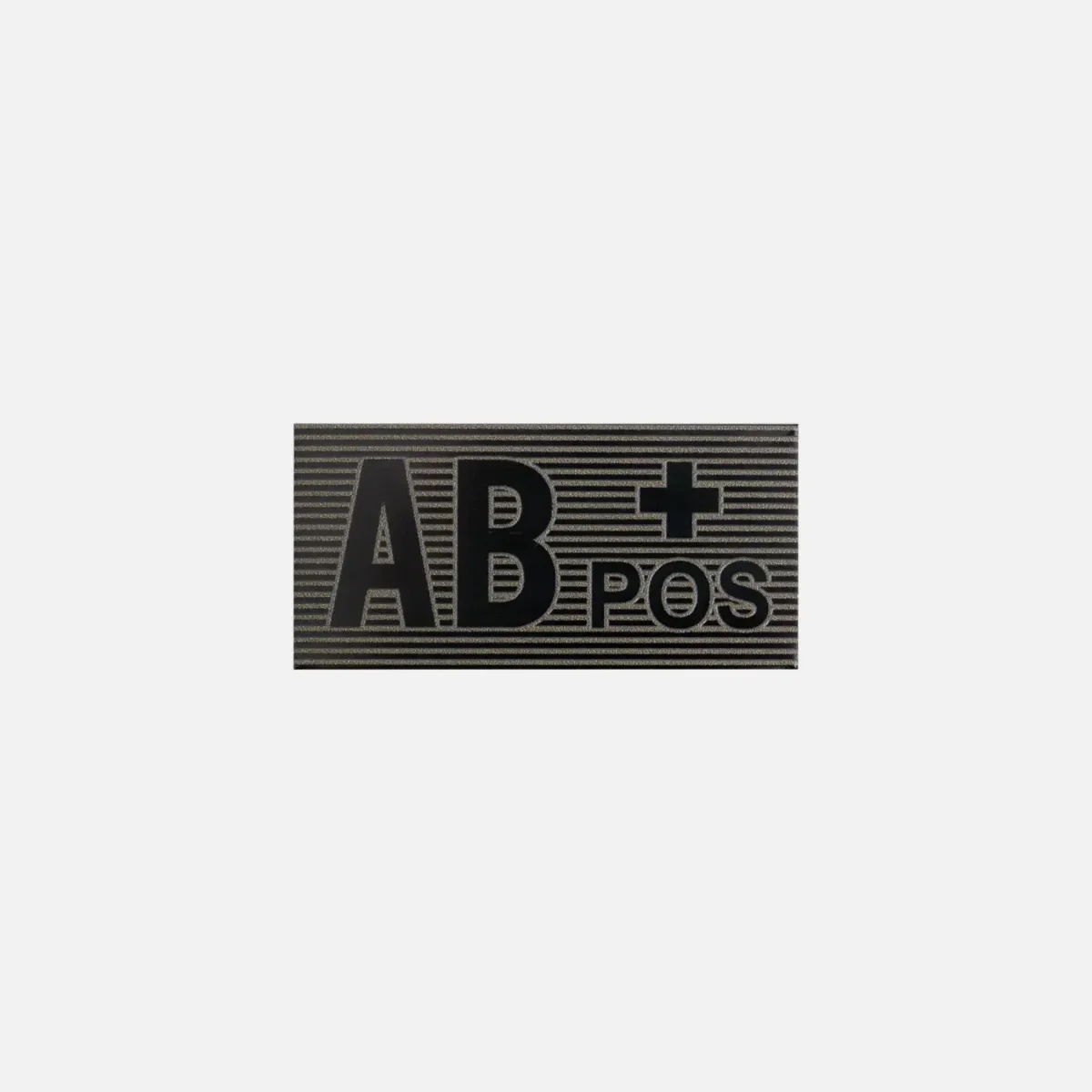 Нашивка группы крови AB Rh+