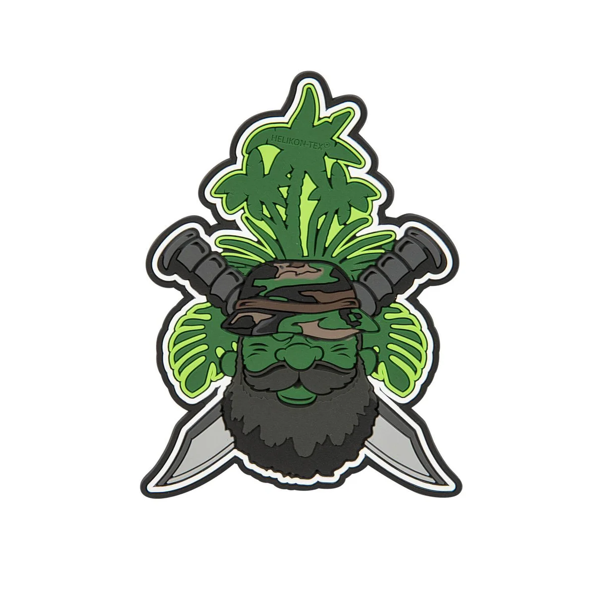Нашивка Helikon-Tex Beardman PATROL Patch - PVC