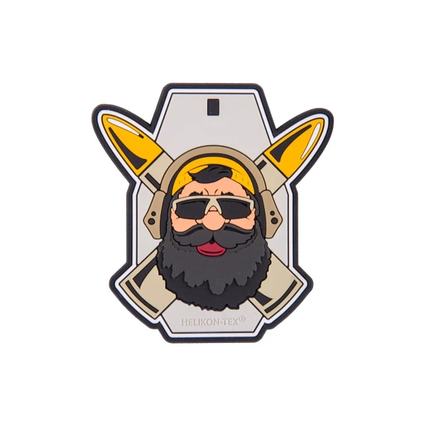 Нашивка Helikon-Tex Beardman RANGE Patch - PVC