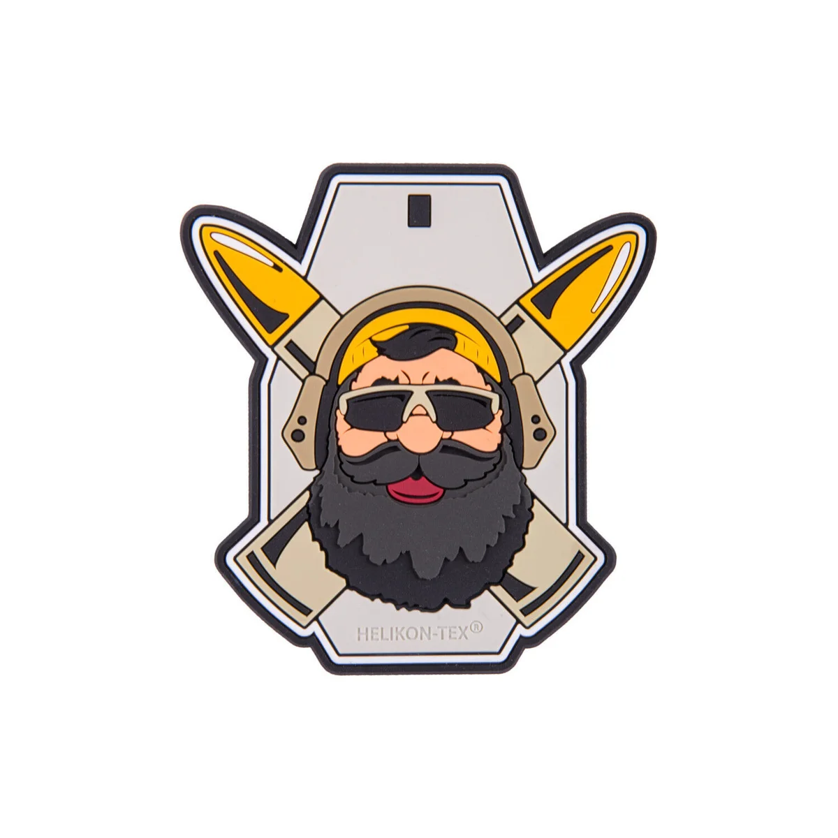 Нашивка Helikon-Tex Beardman RANGE Patch - PVC