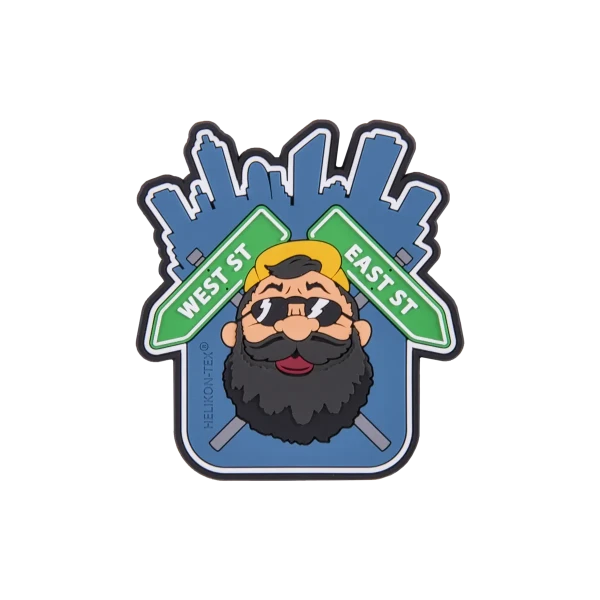 Нашивка Helikon-Tex Beardman URBAN Patch - PVC