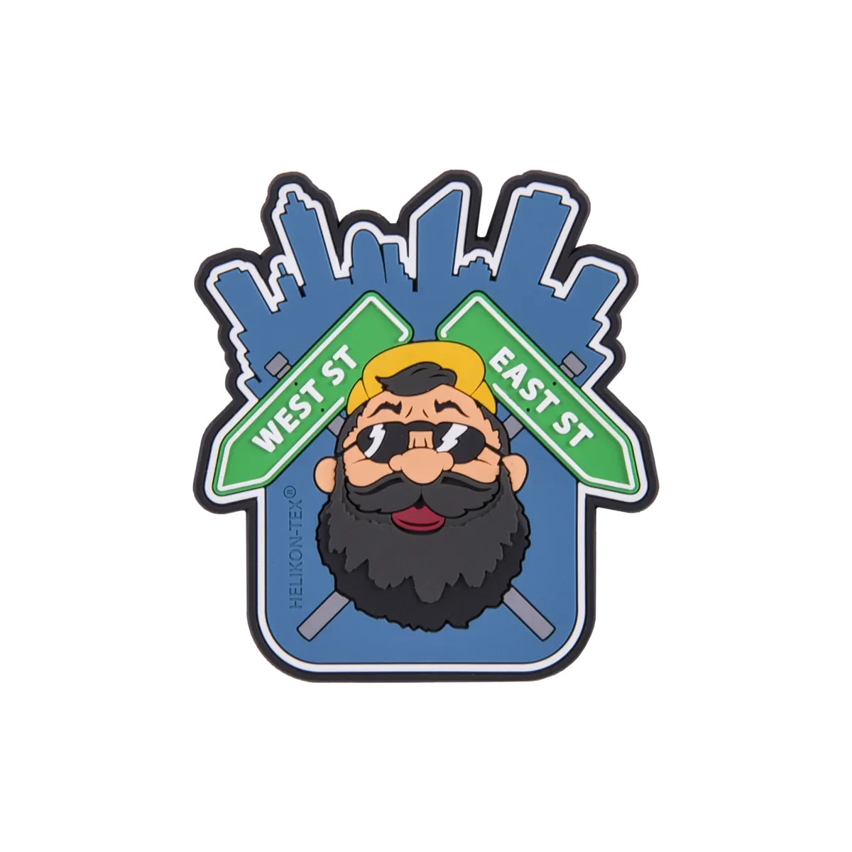 Нашивка Helikon-Tex Beardman URBAN Patch - PVC