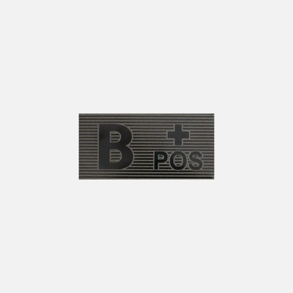Нашивка с группой крови B Rh+