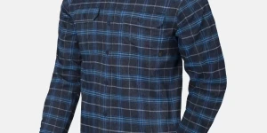 Blue Stonework Plaid