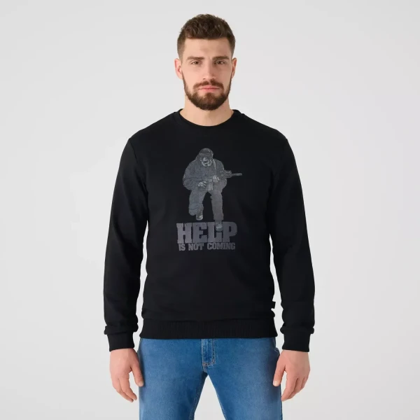 Толстовка Helikon-Tex Crewneck (Help is not coming)
