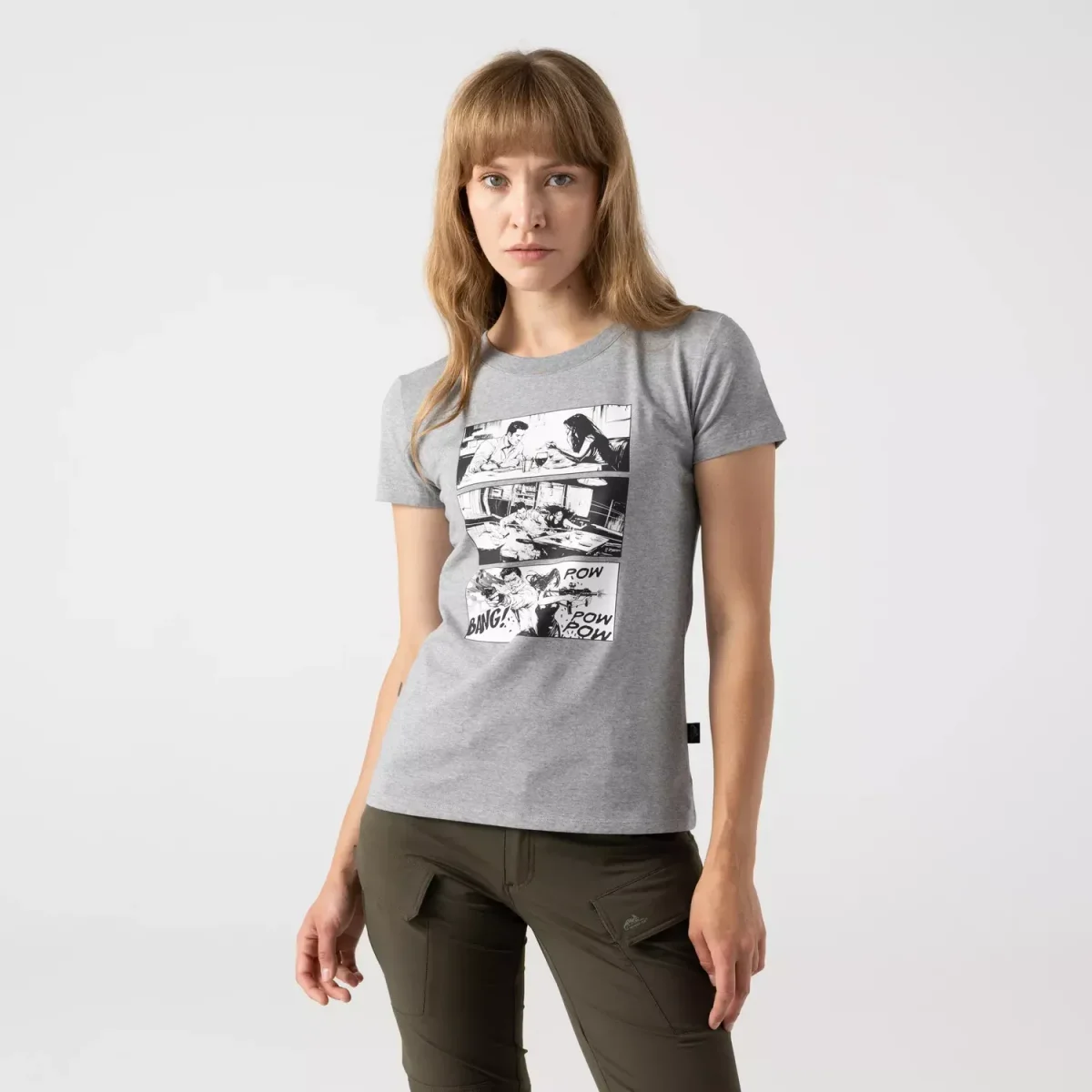 Женская футболка Helikon-Tex Women's T-shirt Slim (Combat date)