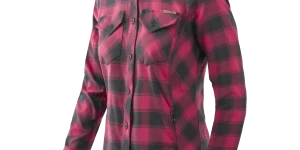 Coral Crimson Checkered