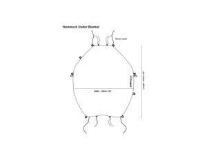 Утеплитель для гамака Snugpak Hammock Under Blanket