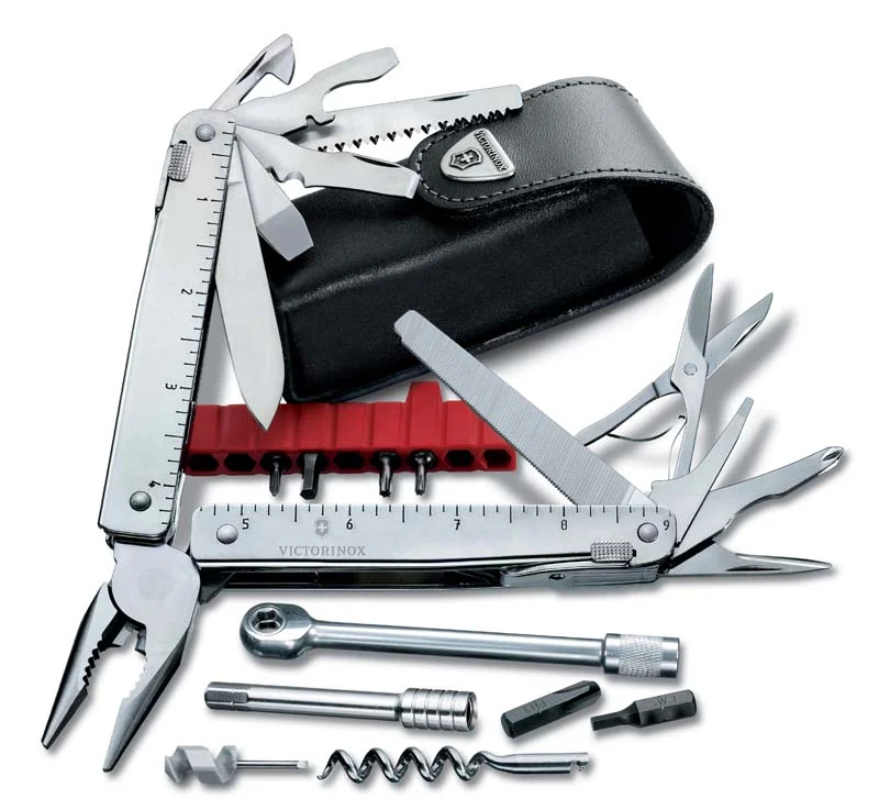 Мультитул Victorinox SwissTool X Plus Ratchet (40 функций, 115 мм)